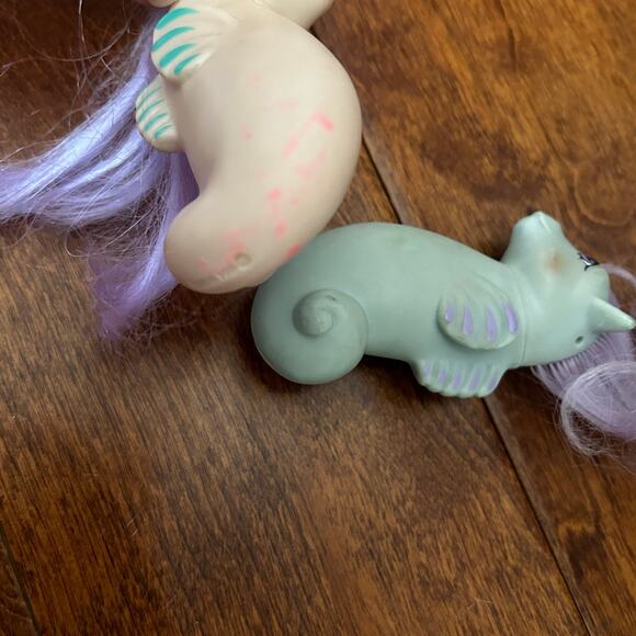 HASBRO My Little Pony G1 1984 Sea Pony Lot Seawinkle & Wavedancer - Picture 4 of 7